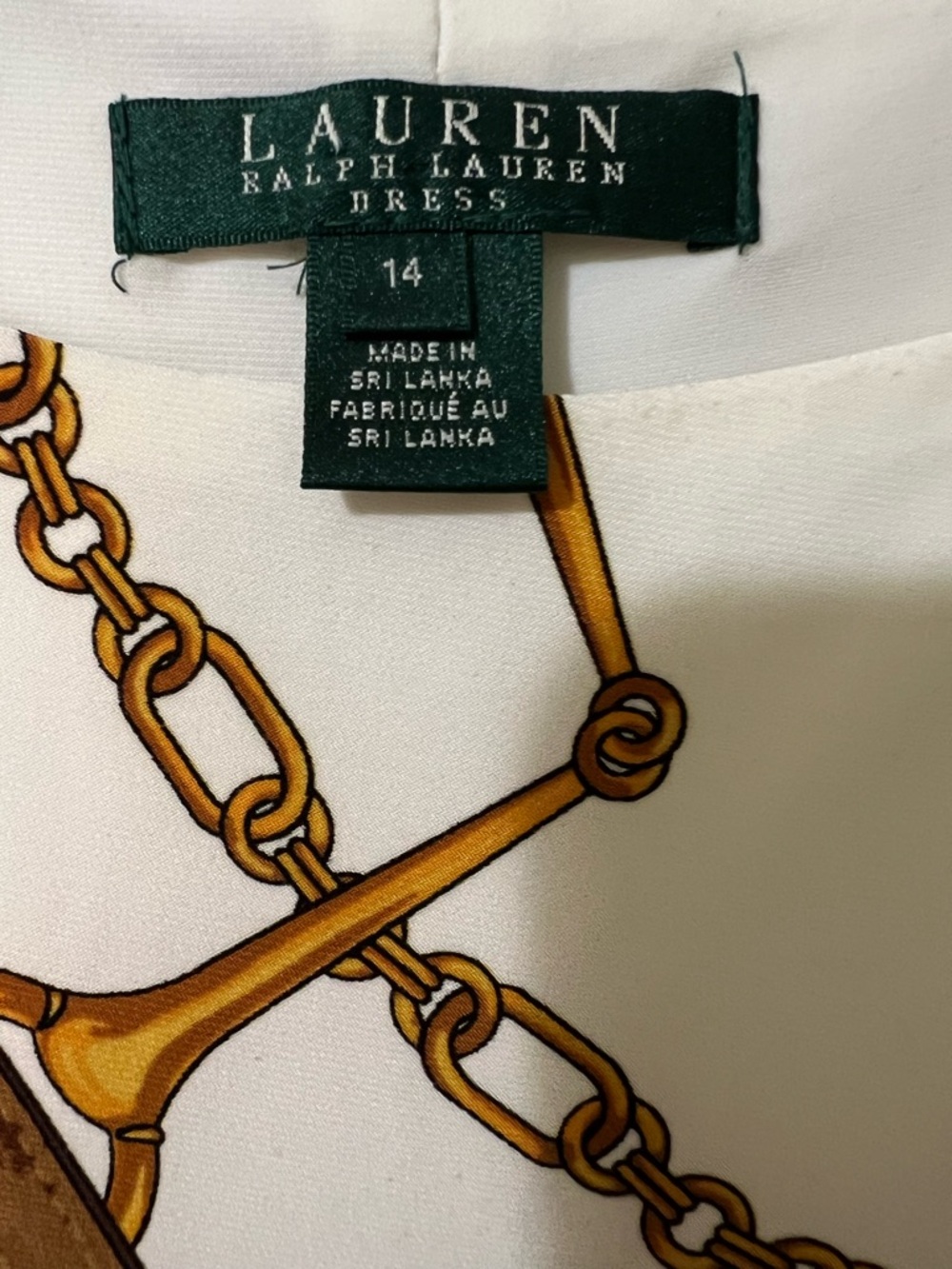 Lauren Ralph Lauren Chain Link Dress - Picture 4 of 5